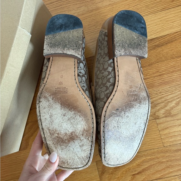 Coach Brown Loafers - Picture 3 of 6
